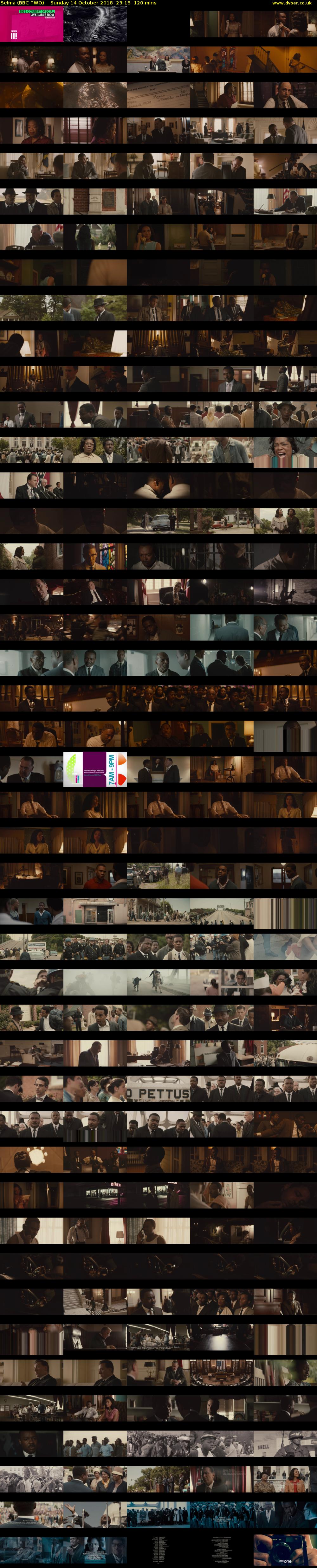 Selma (BBC TWO) Sunday 14 October 2018 23:15 - 01:15