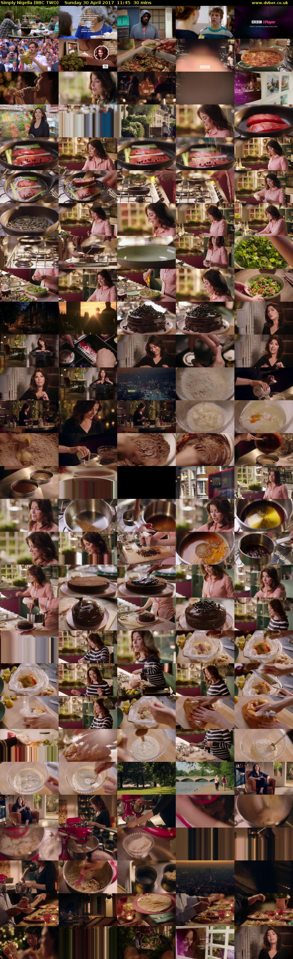 Simply Nigella (BBC TWO) Sunday 30 April 2017 11:45 - 12:15