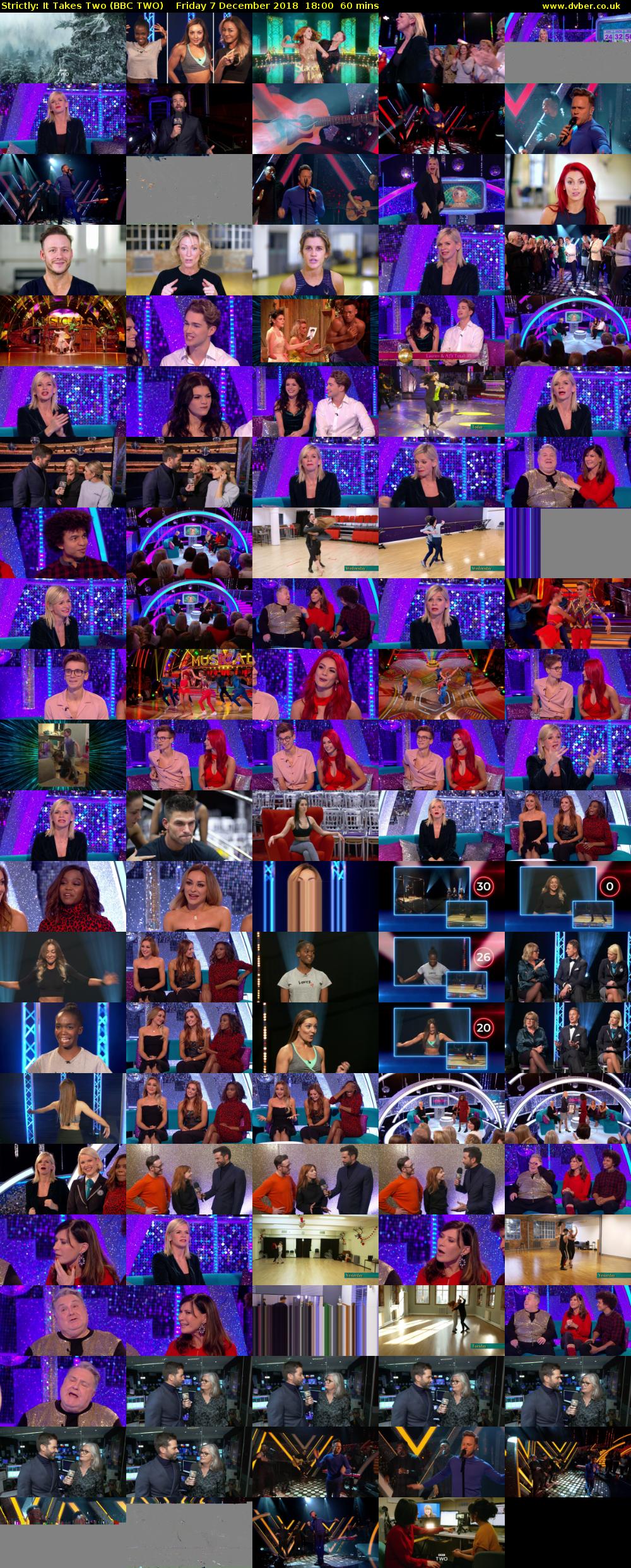 Strictly: It Takes Two (BBC TWO) Friday 7 December 2018 18:00 - 19:00
