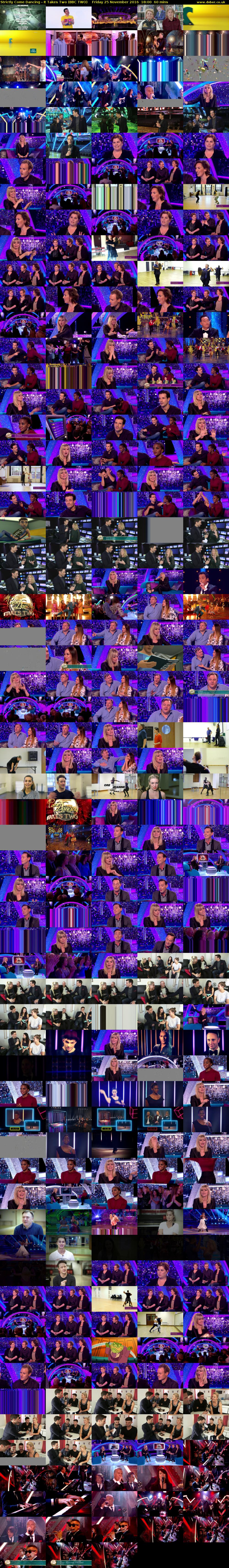 Strictly Come Dancing - It Takes Two (BBC TWO) Friday 25 November 2016 18:00 - 19:00