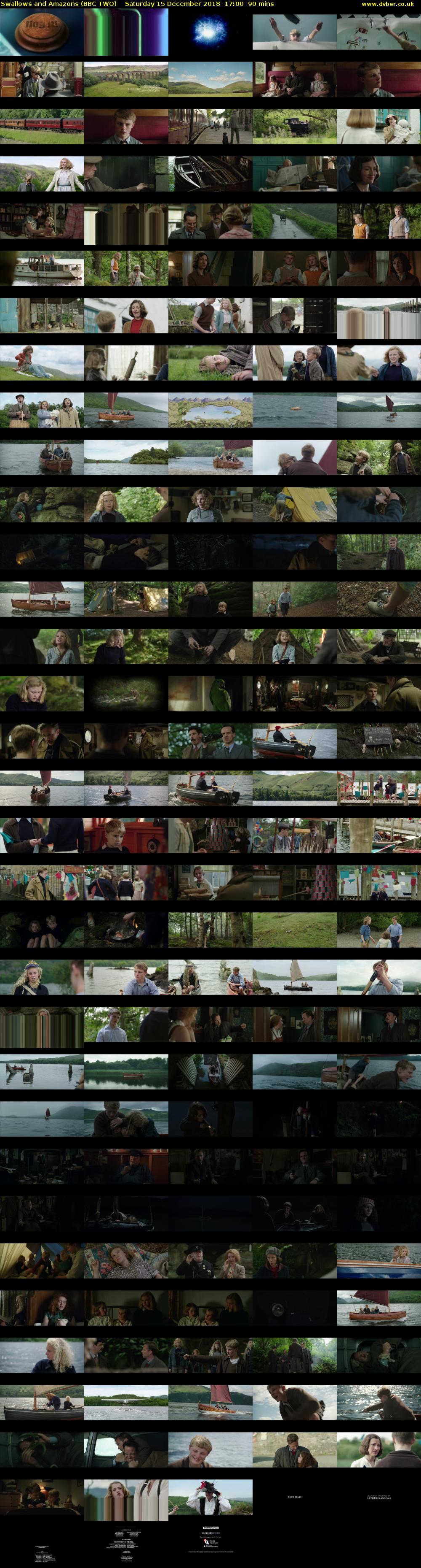 Swallows and Amazons (BBC TWO) Saturday 15 December 2018 17:00 - 18:30