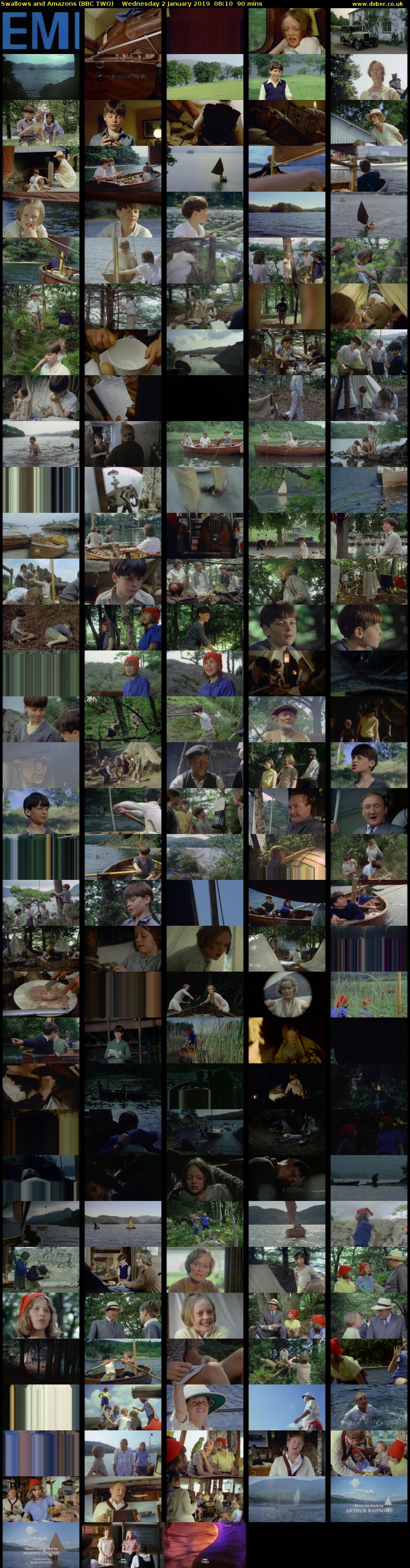 Swallows and Amazons (BBC TWO) Wednesday 2 January 2019 08:10 - 09:40