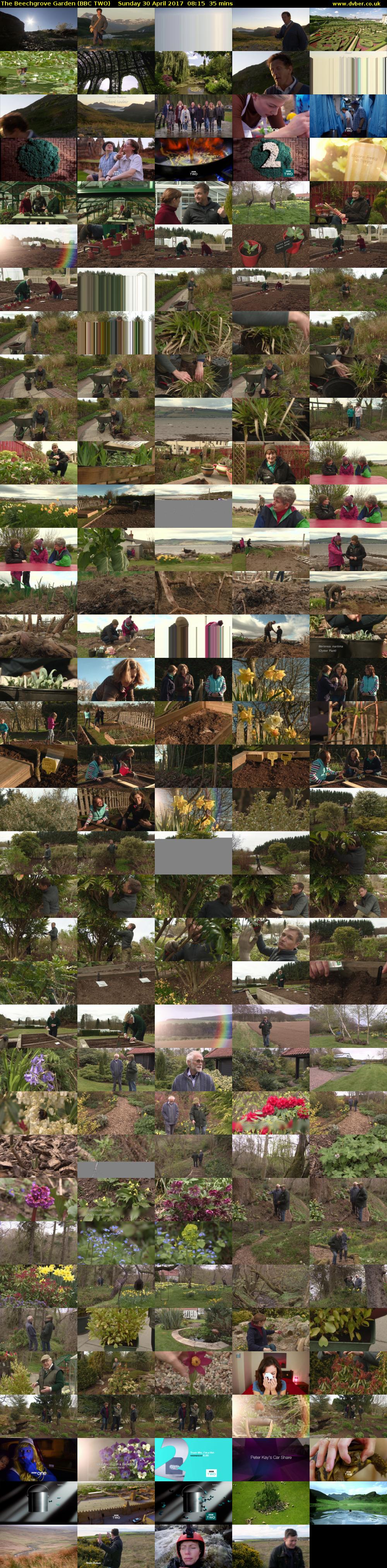 The Beechgrove Garden (BBC TWO) Sunday 30 April 2017 08:15 - 08:50