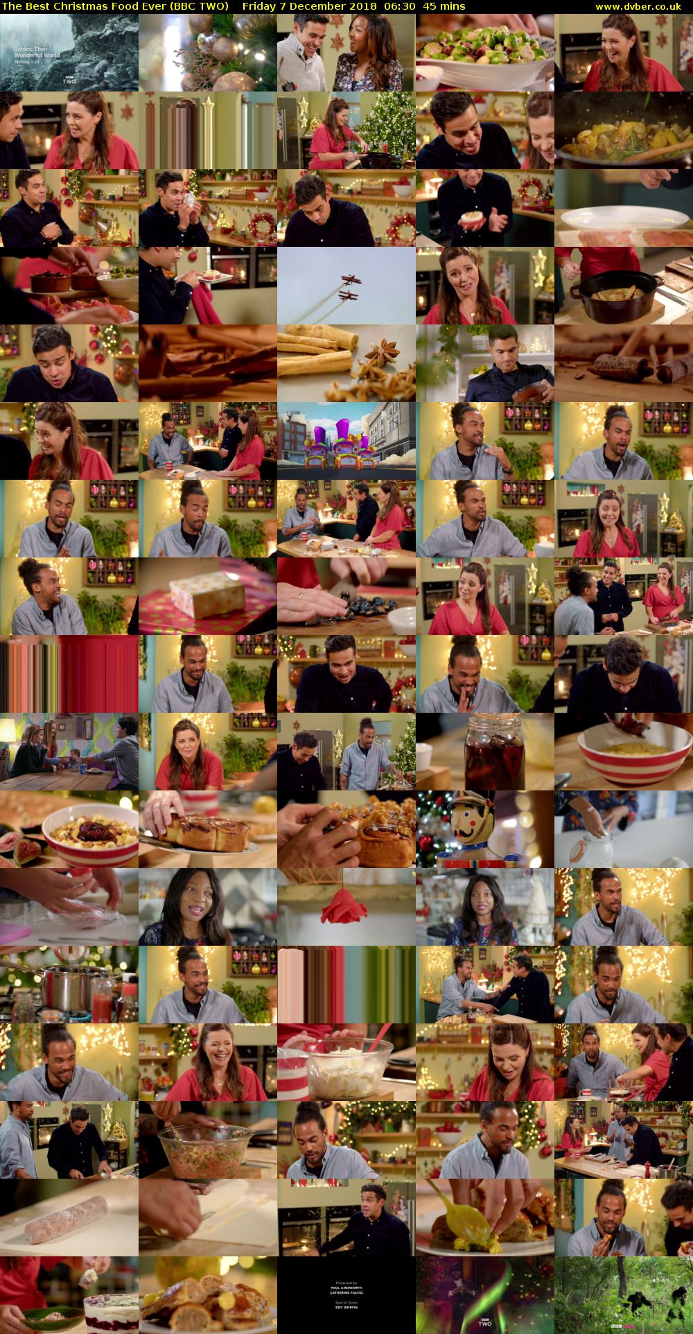 The Best Christmas Food Ever (BBC TWO) Friday 7 December 2018 06:30 - 07:15