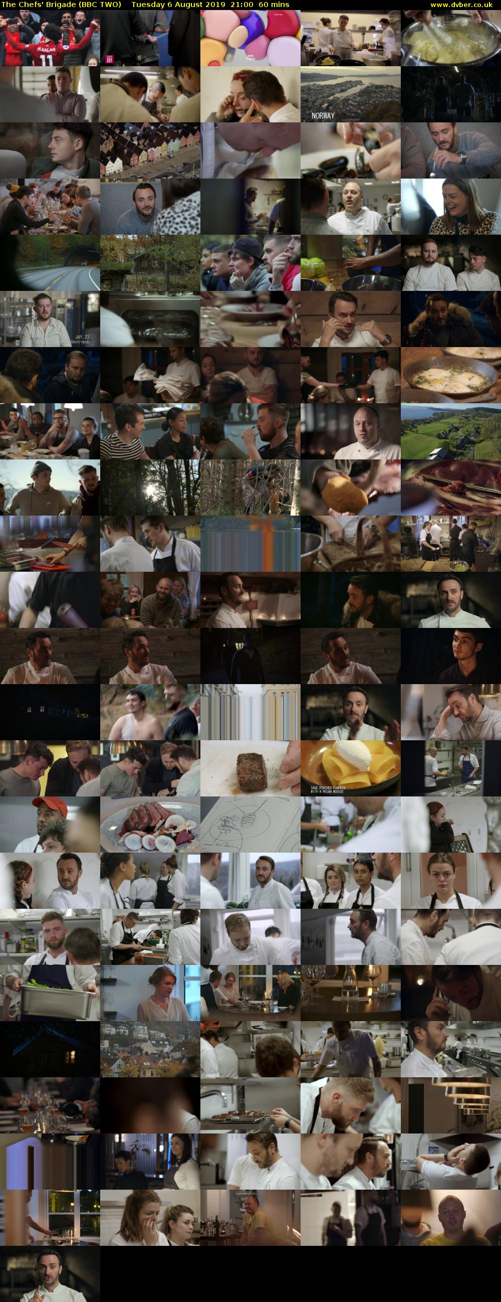 The Chefs' Brigade (BBC TWO) Tuesday 6 August 2019 21:00 - 22:00