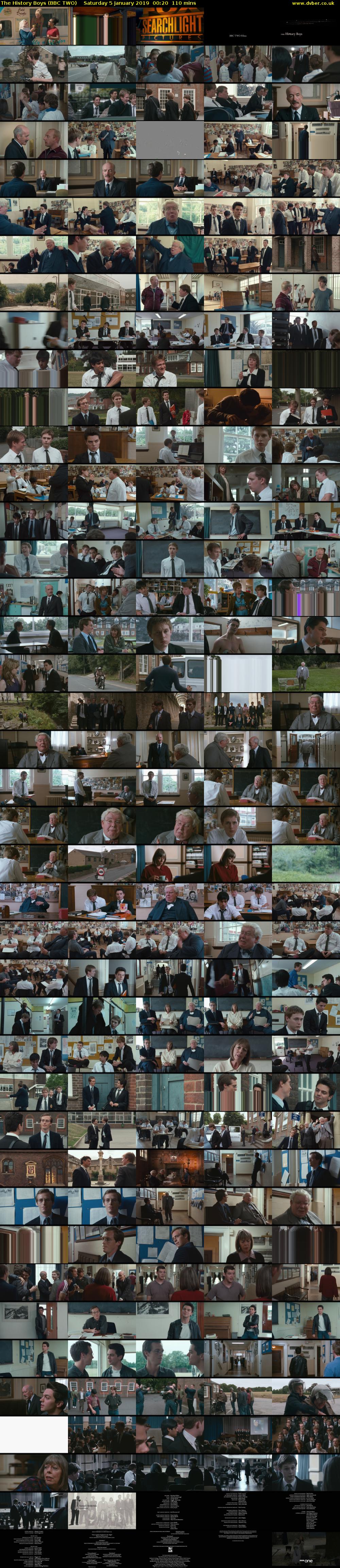 The History Boys (BBC TWO) Saturday 5 January 2019 00:20 - 02:10