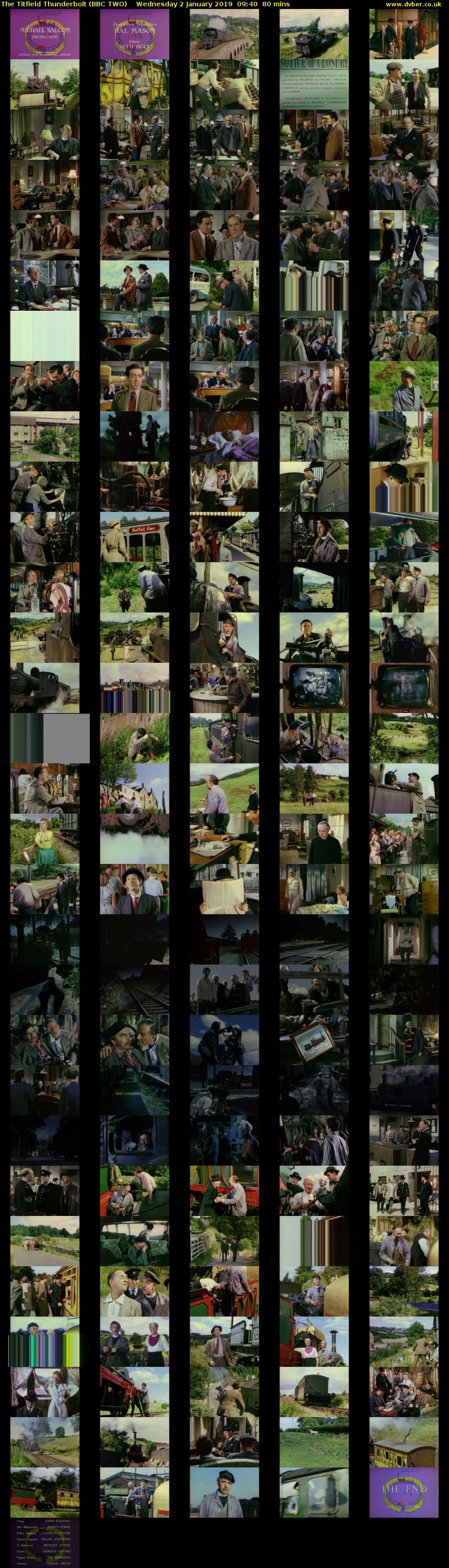 The Titfield Thunderbolt (BBC TWO) Wednesday 2 January 2019 09:40 - 11:00