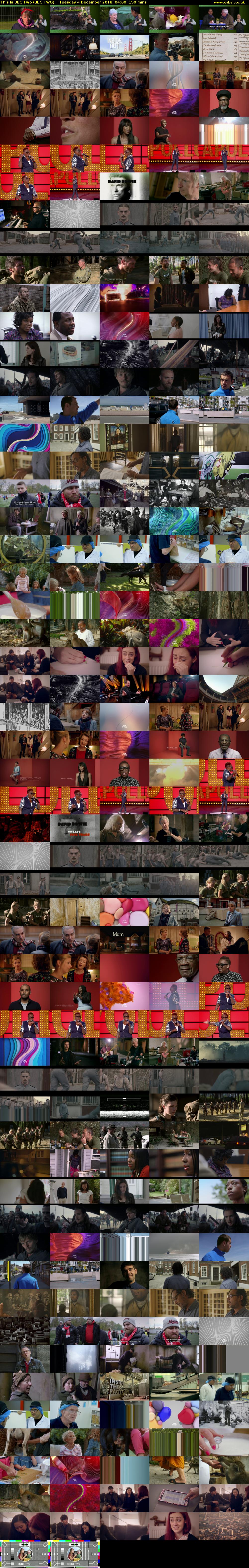 This Is BBC Two (BBC TWO) Tuesday 4 December 2018 04:00 - 06:30