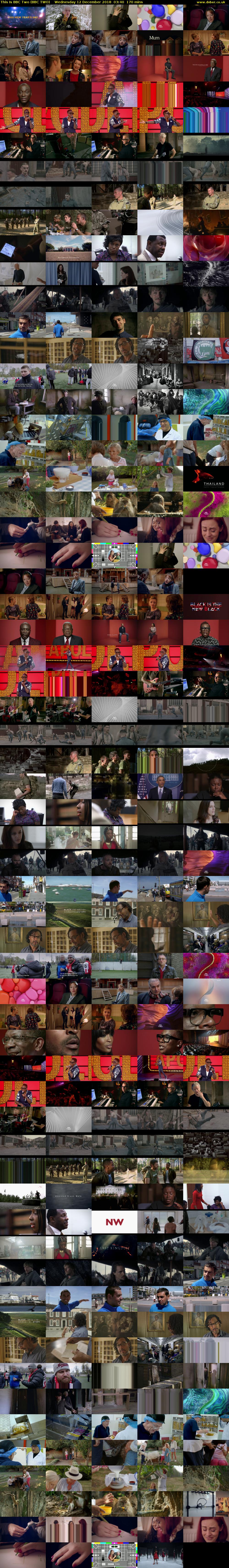 This Is BBC Two (BBC TWO) Wednesday 12 December 2018 03:40 - 06:30