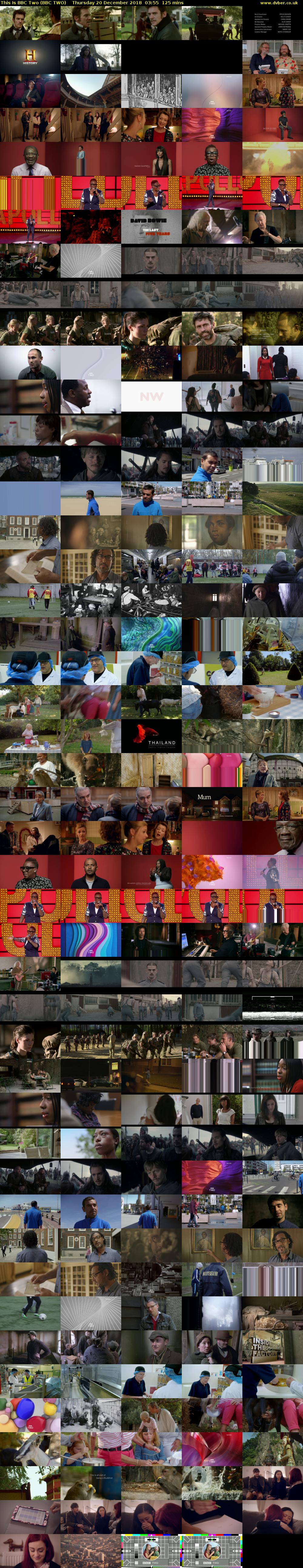 This Is BBC Two (BBC TWO) Thursday 20 December 2018 03:55 - 06:00