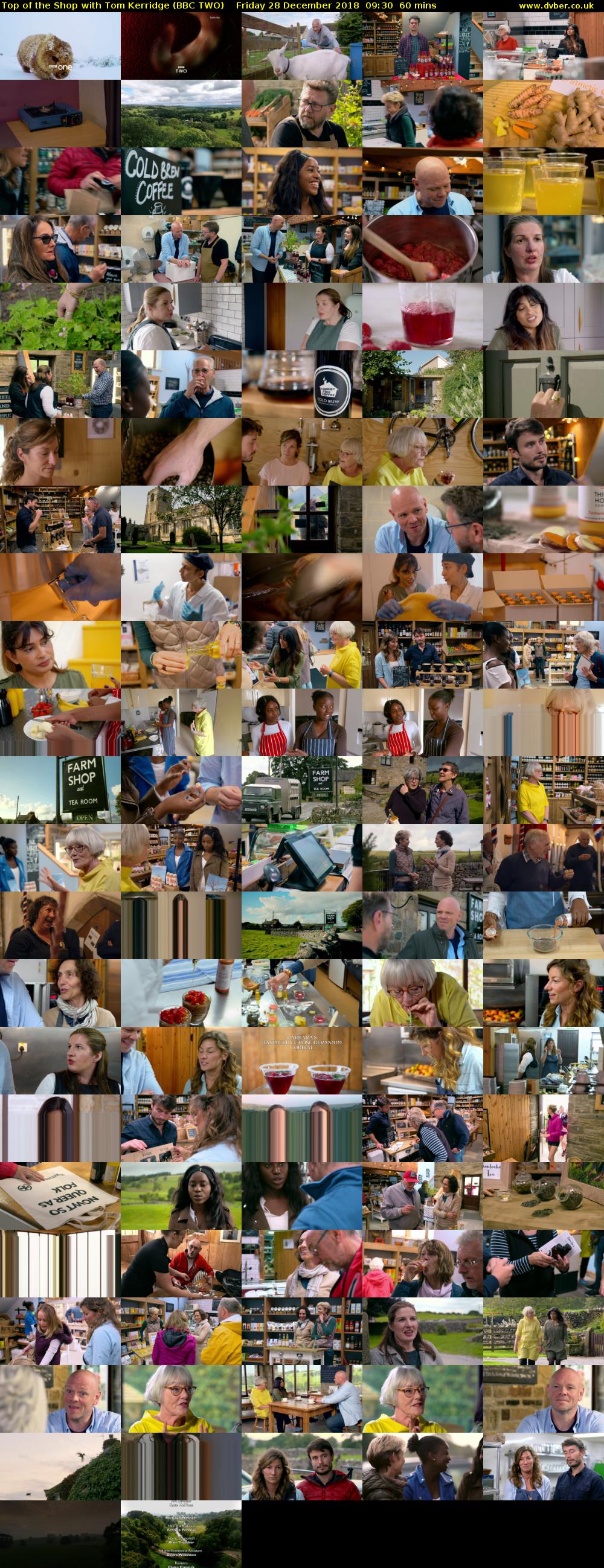 Top of the Shop with Tom Kerridge (BBC TWO) Friday 28 December 2018 09:30 - 10:30