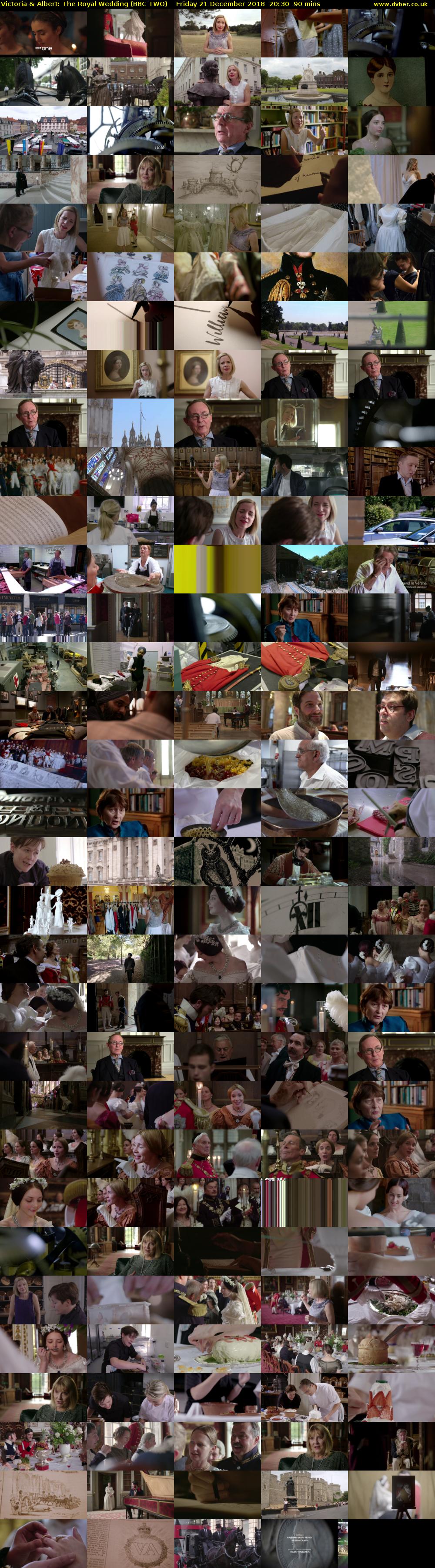 Victoria & Albert: The Royal Wedding (BBC TWO) Friday 21 December 2018 20:30 - 22:00