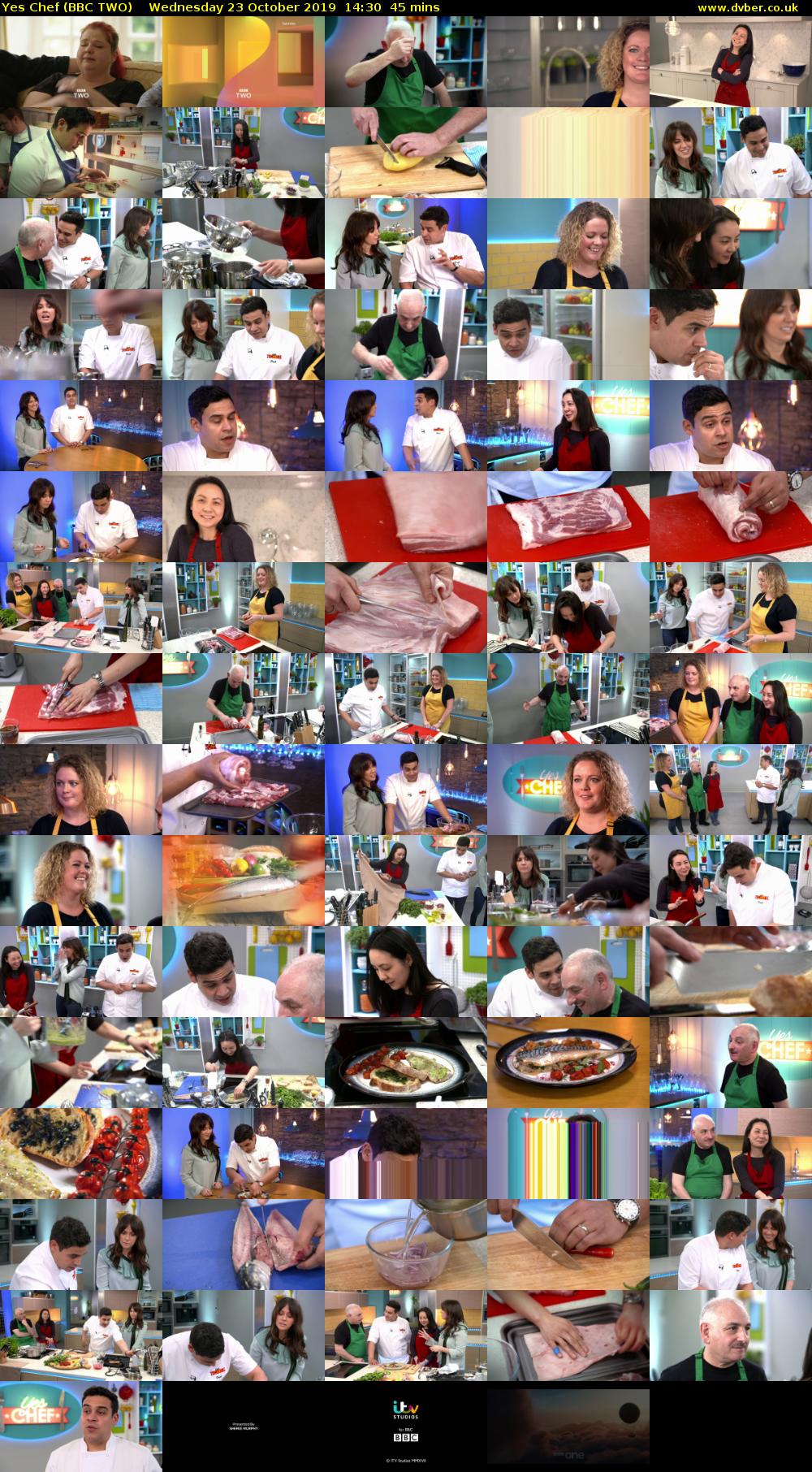 Yes Chef (BBC TWO) Wednesday 23 October 2019 14:30 - 15:15