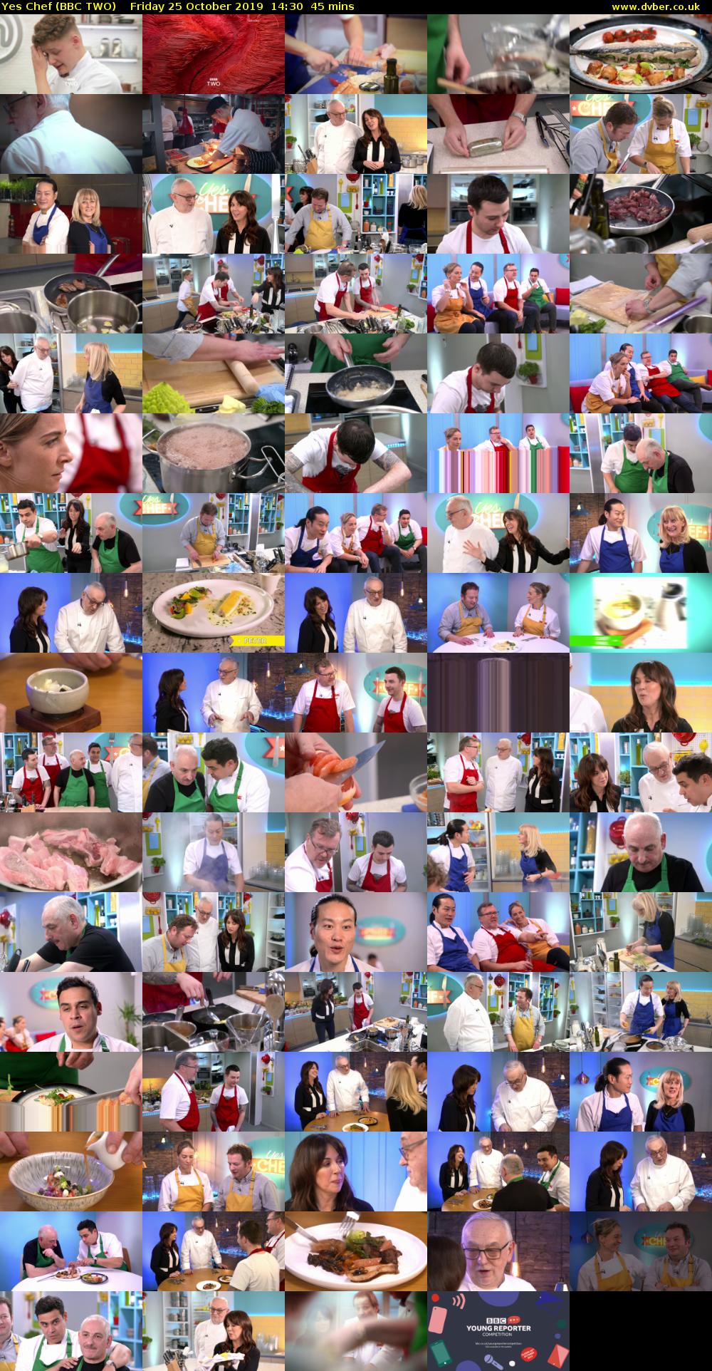Yes Chef (BBC TWO) Friday 25 October 2019 14:30 - 15:15