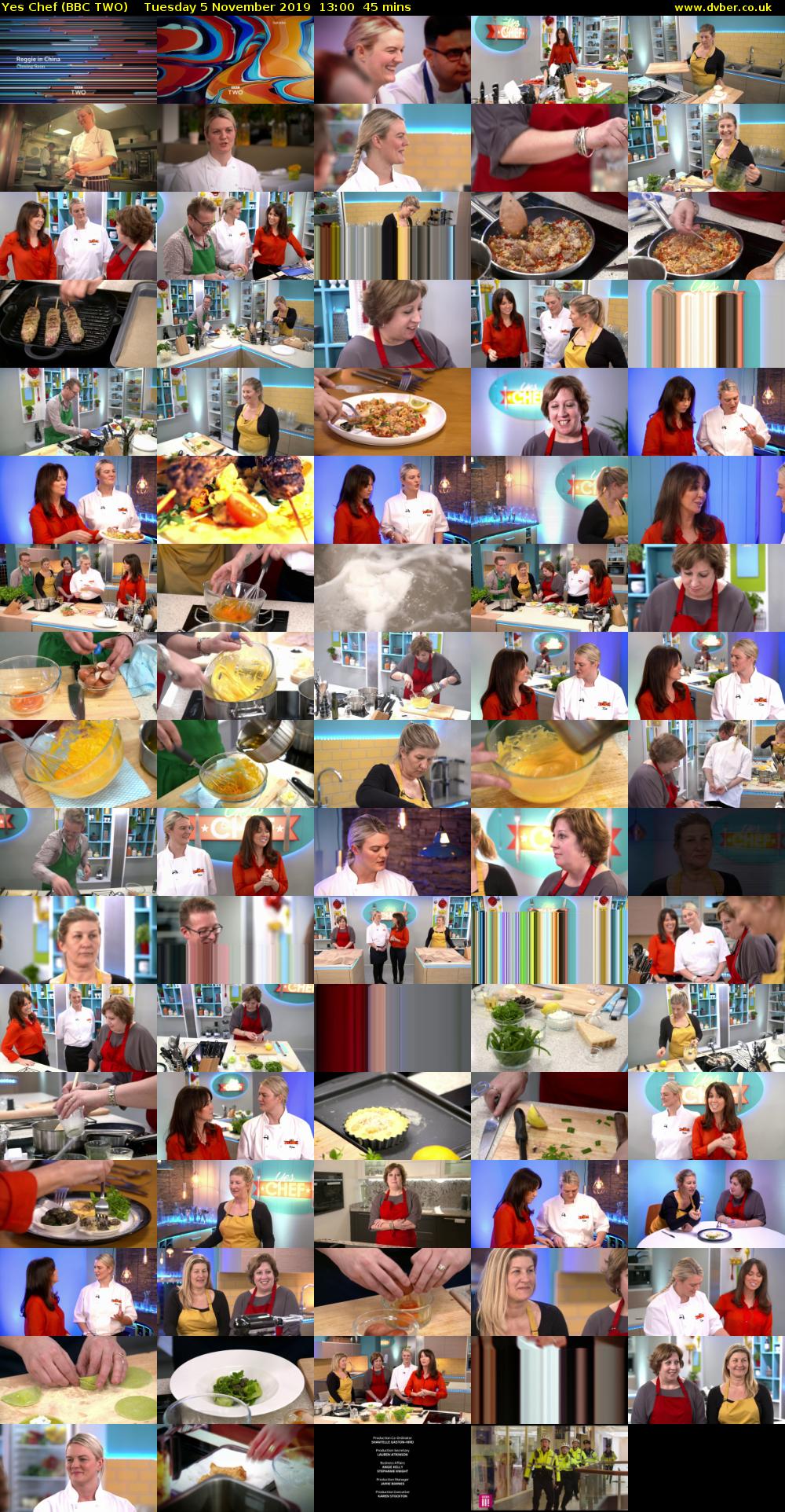 Yes Chef (BBC TWO) Tuesday 5 November 2019 13:00 - 13:45
