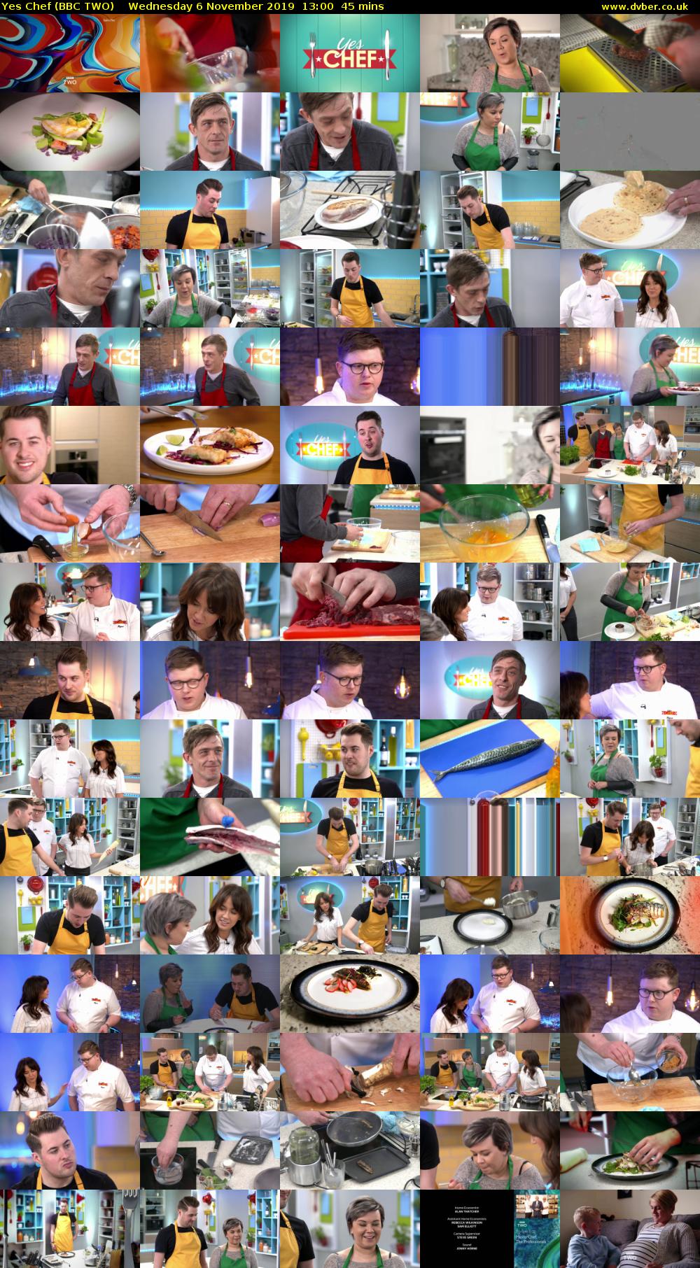 Yes Chef (BBC TWO) Wednesday 6 November 2019 13:00 - 13:45