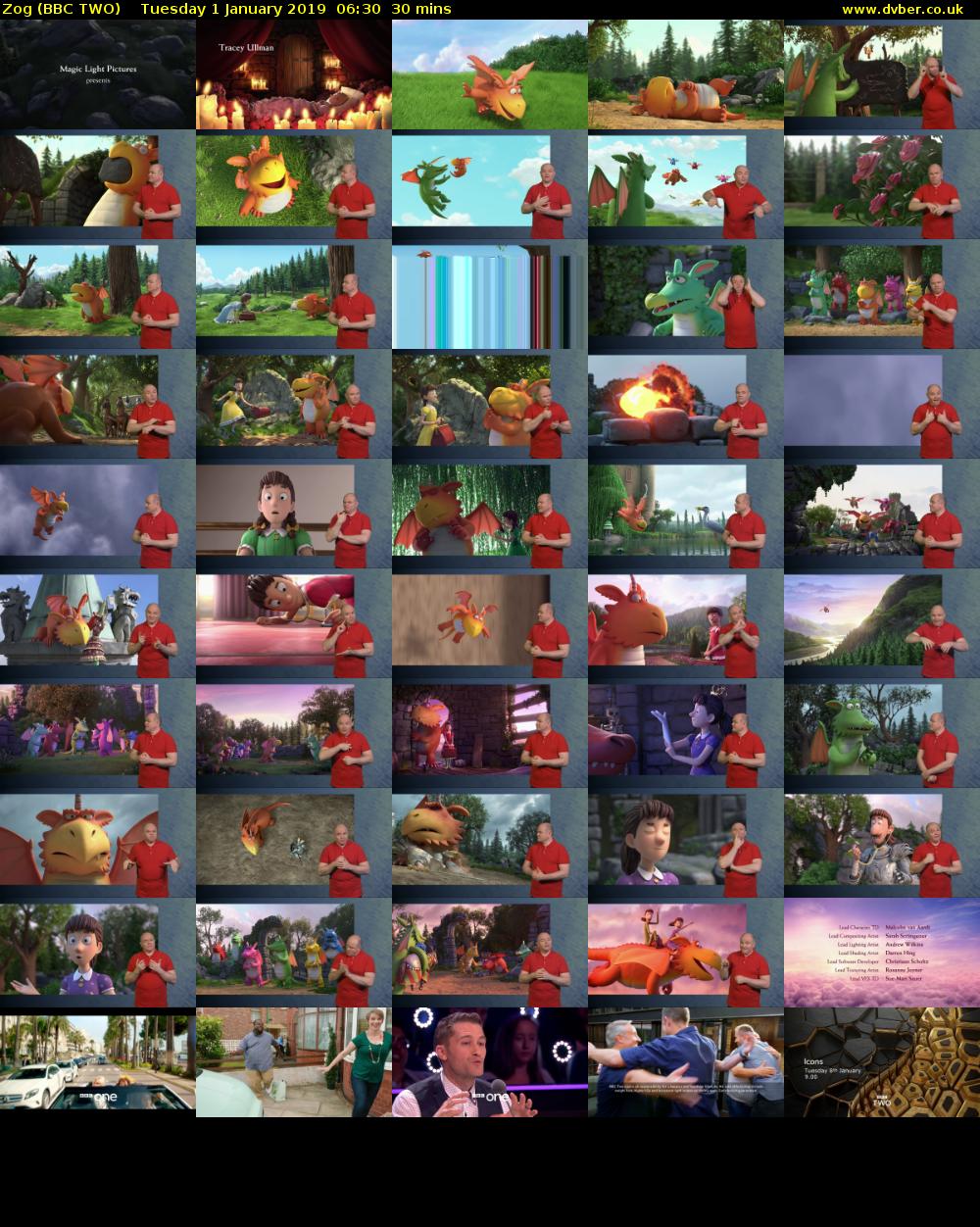 Zog (BBC TWO) Tuesday 1 January 2019 06:30 - 07:00