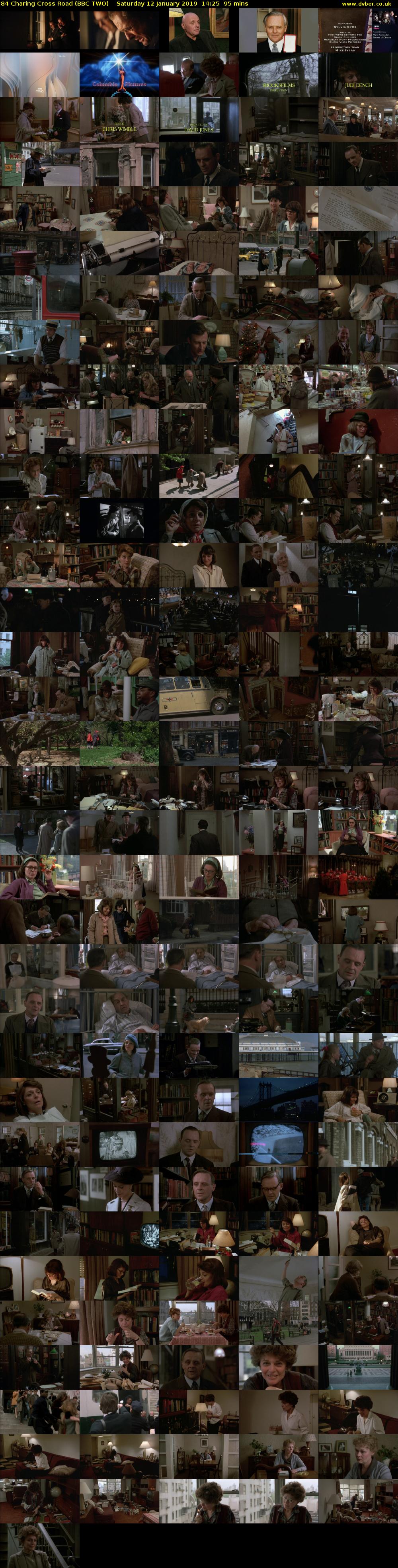 84 Charing Cross Road (BBC TWO) Saturday 12 January 2019 14:25 - 16:00