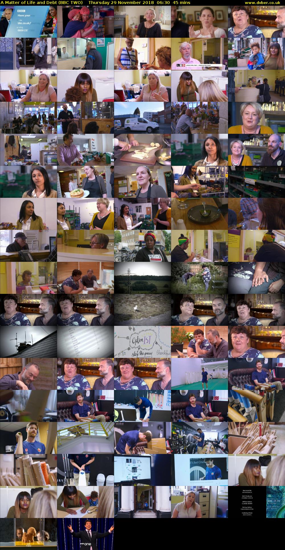 A Matter of Life and Debt (BBC TWO) Thursday 29 November 2018 06:30 - 07:15