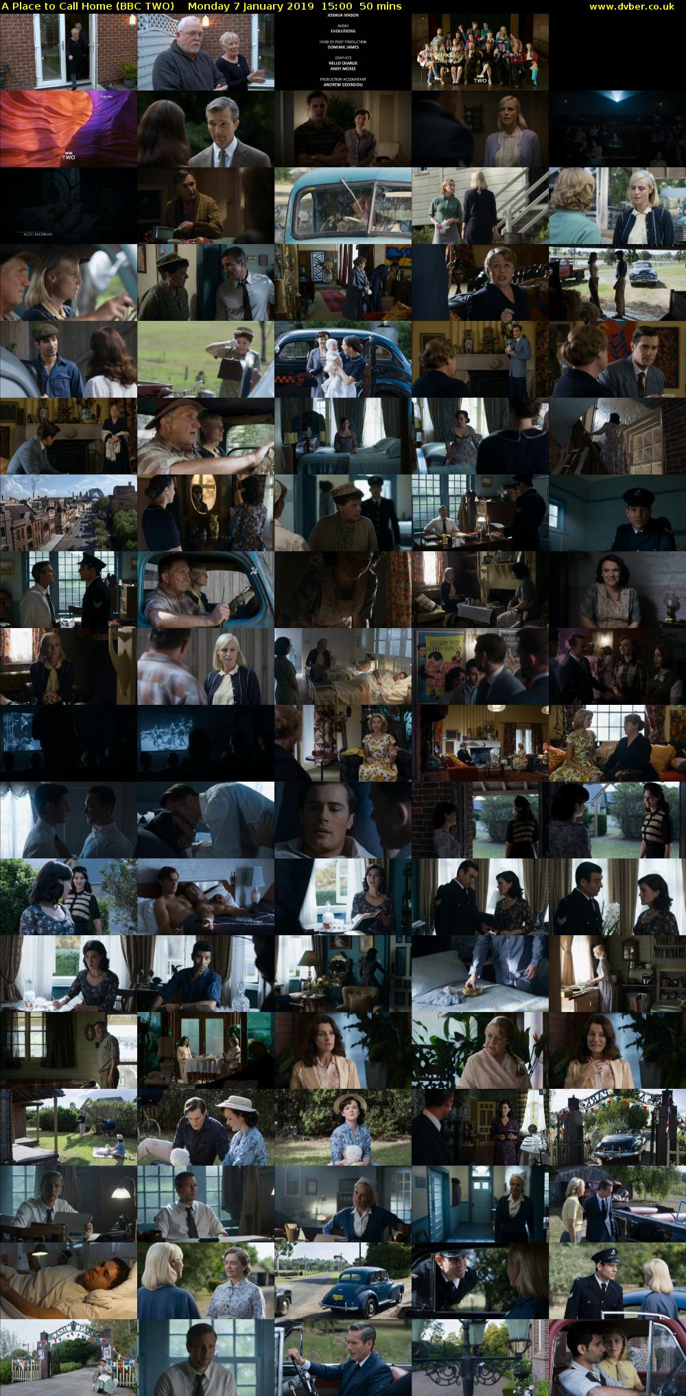 A Place to Call Home (BBC TWO) Monday 7 January 2019 15:00 - 15:50