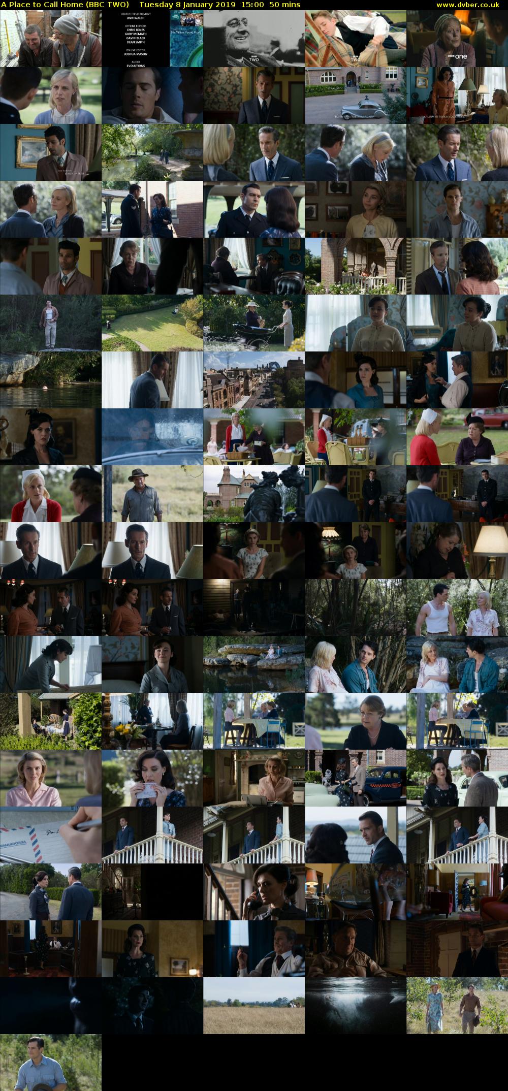 A Place to Call Home (BBC TWO) Tuesday 8 January 2019 15:00 - 15:50