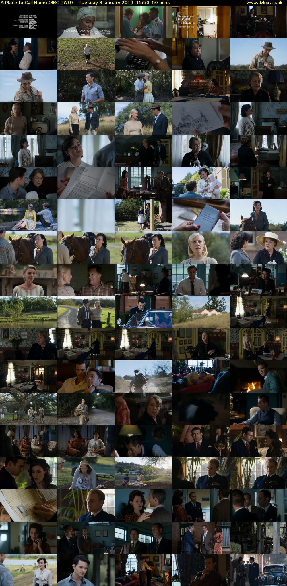 A Place to Call Home (BBC TWO) Tuesday 8 January 2019 15:50 - 16:40