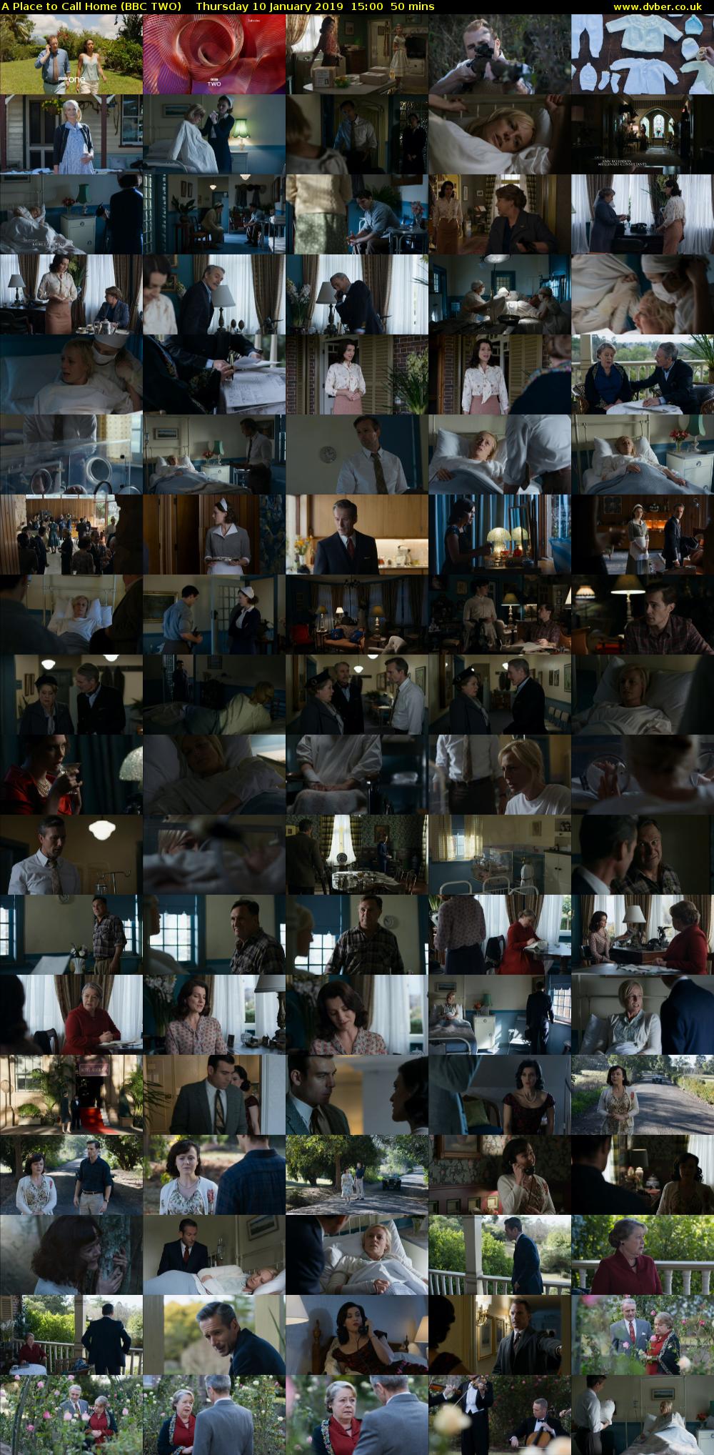 A Place to Call Home (BBC TWO) Thursday 10 January 2019 15:00 - 15:50