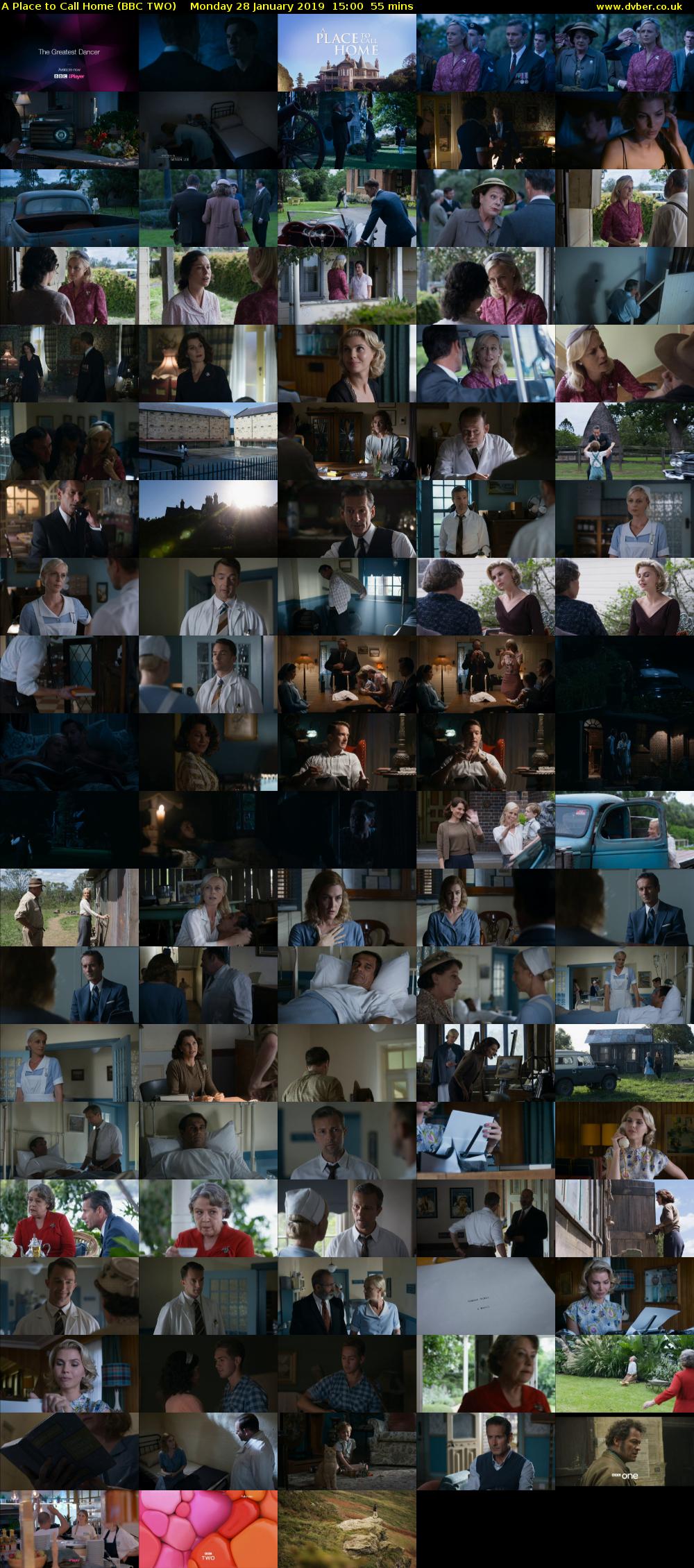 A Place to Call Home (BBC TWO) Monday 28 January 2019 15:00 - 15:55