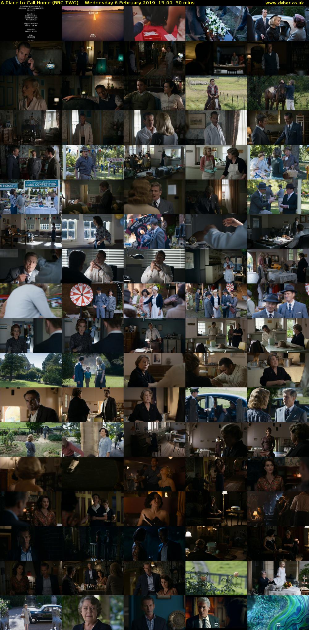 A Place to Call Home (BBC TWO) Wednesday 6 February 2019 15:00 - 15:50