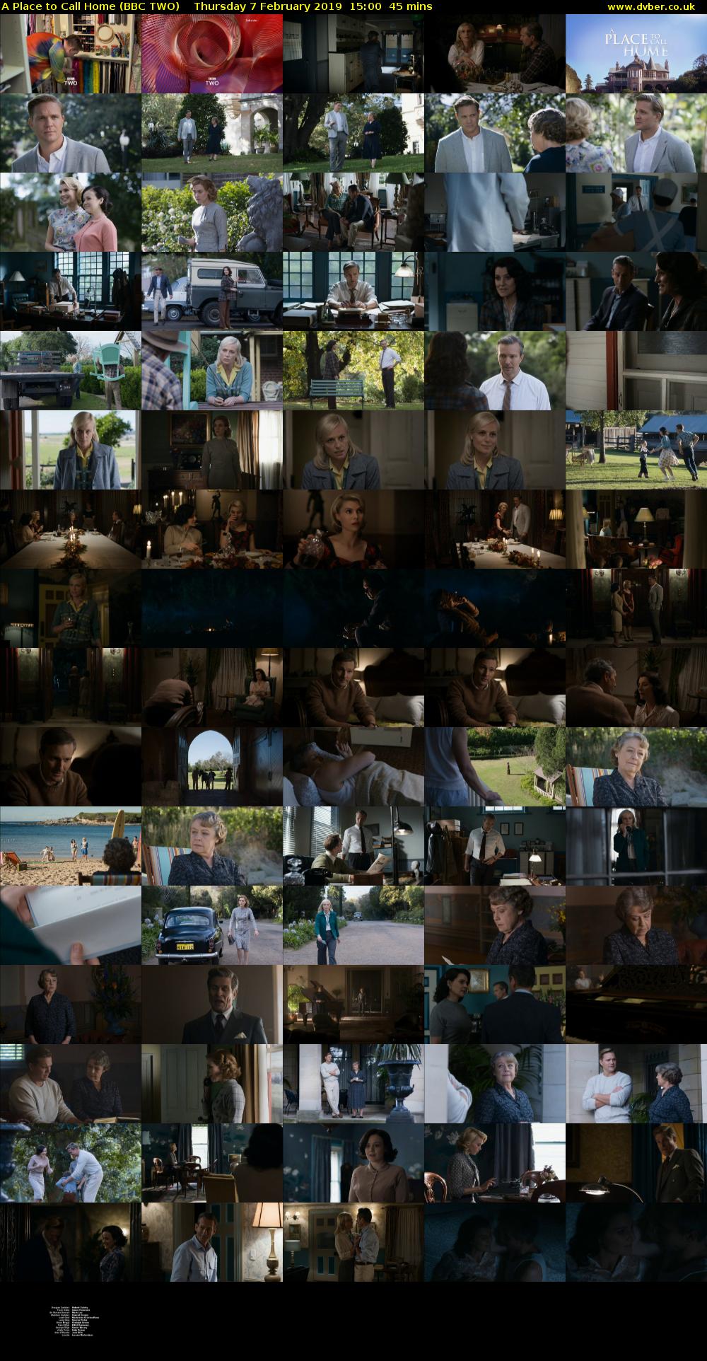 A Place to Call Home (BBC TWO) Thursday 7 February 2019 15:00 - 15:45