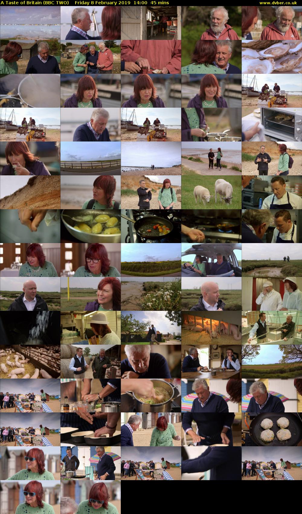 A Taste of Britain (BBC TWO) Friday 8 February 2019 14:00 - 14:45