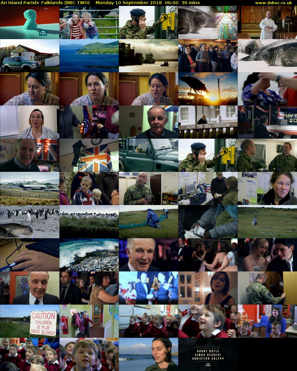 An Island Parish: Falklands (BBC TWO) Monday 10 September 2018 06:00 - 06:30
