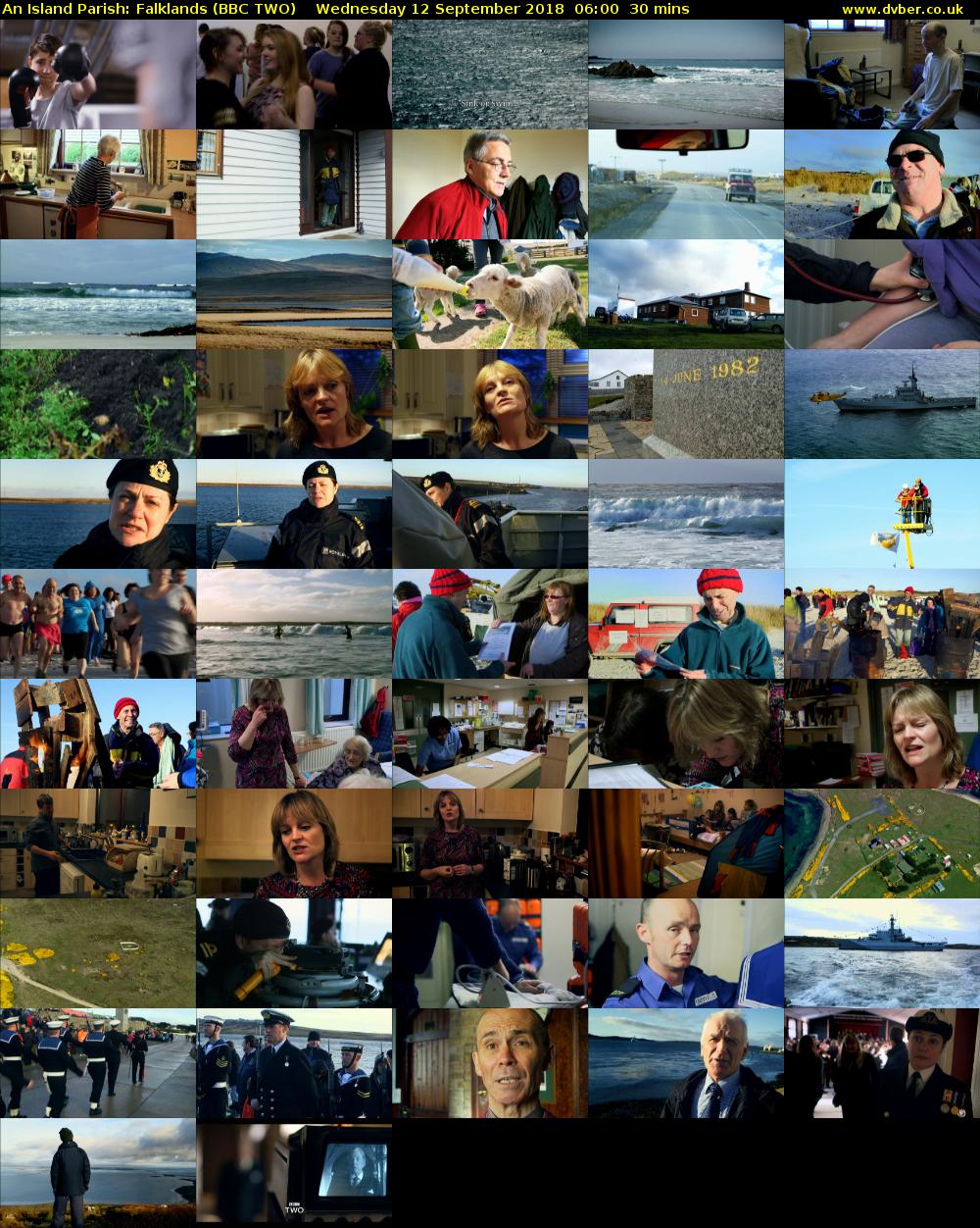 An Island Parish: Falklands (BBC TWO) Wednesday 12 September 2018 06:00 - 06:30