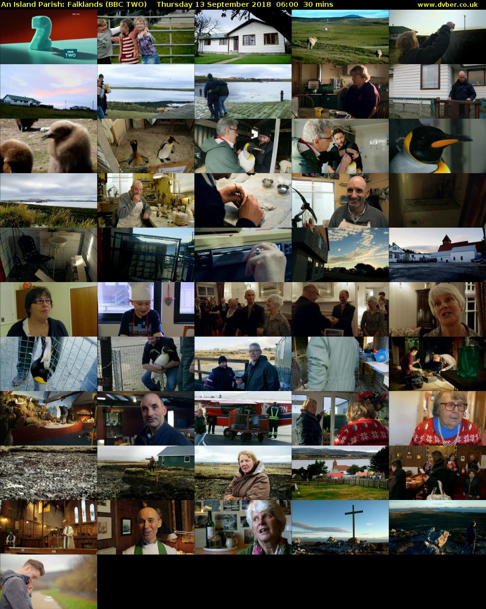 An Island Parish: Falklands (BBC TWO) Thursday 13 September 2018 06:00 - 06:30
