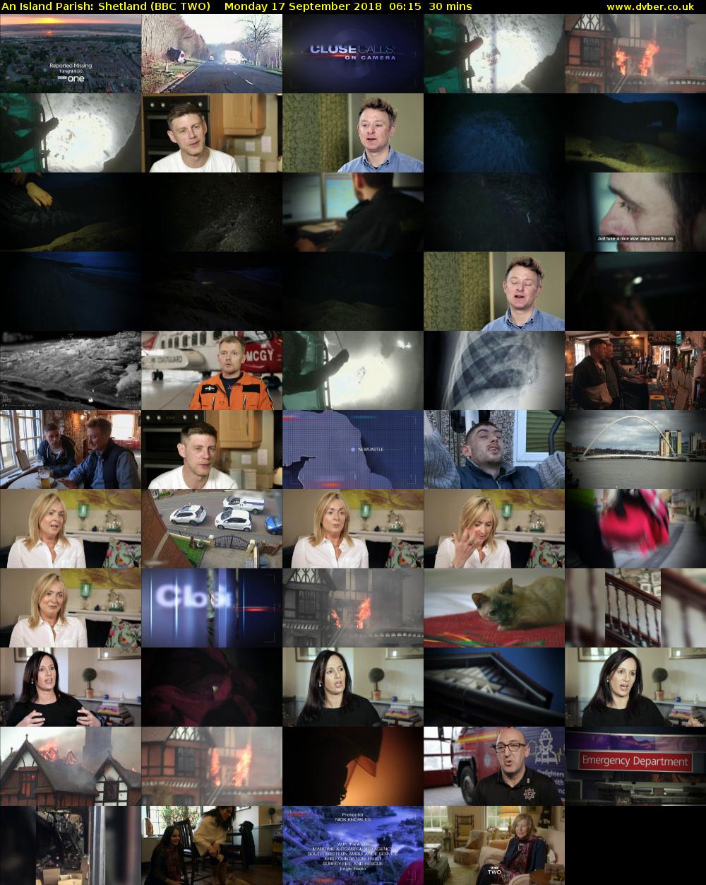 An Island Parish: Shetland (BBC TWO) Monday 17 September 2018 06:15 - 06:45