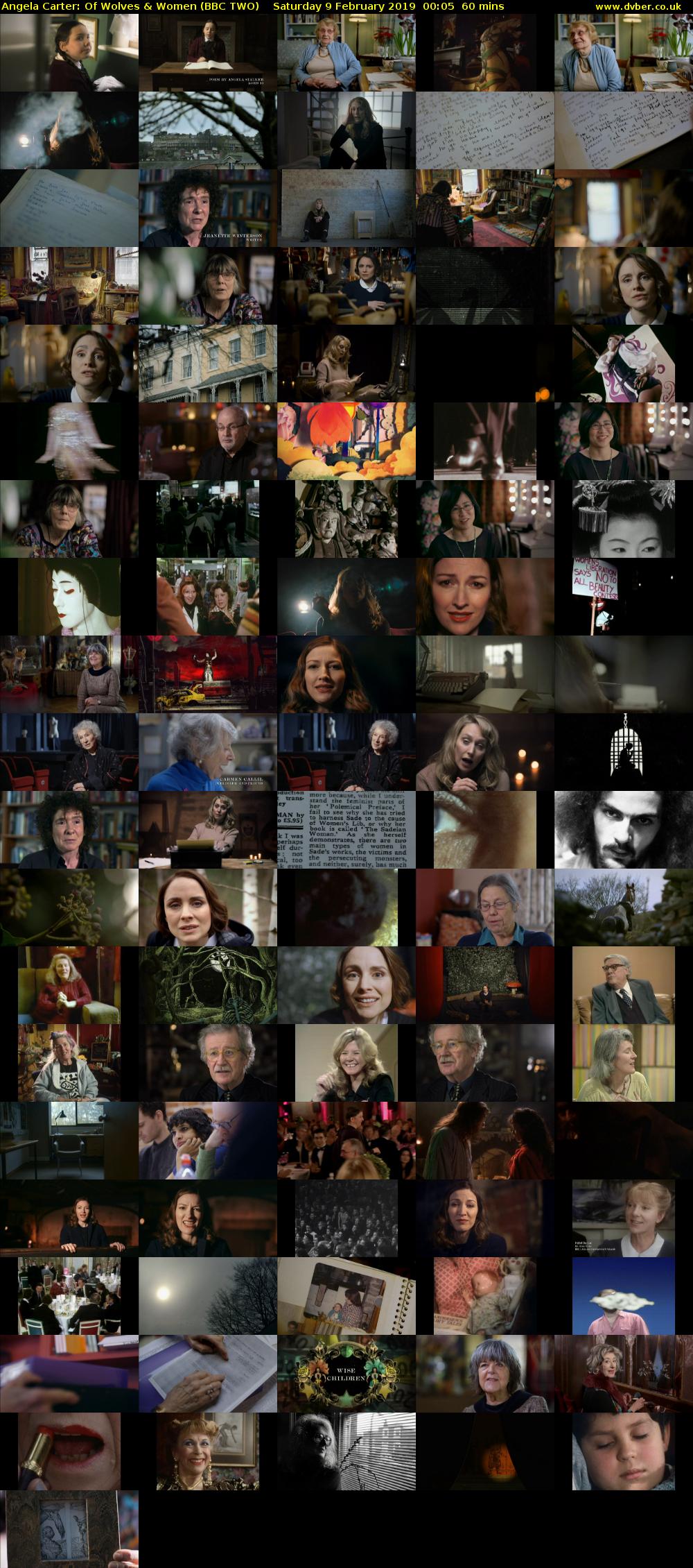 Angela Carter: Of Wolves & Women (BBC TWO) Saturday 9 February 2019 00:05 - 01:05