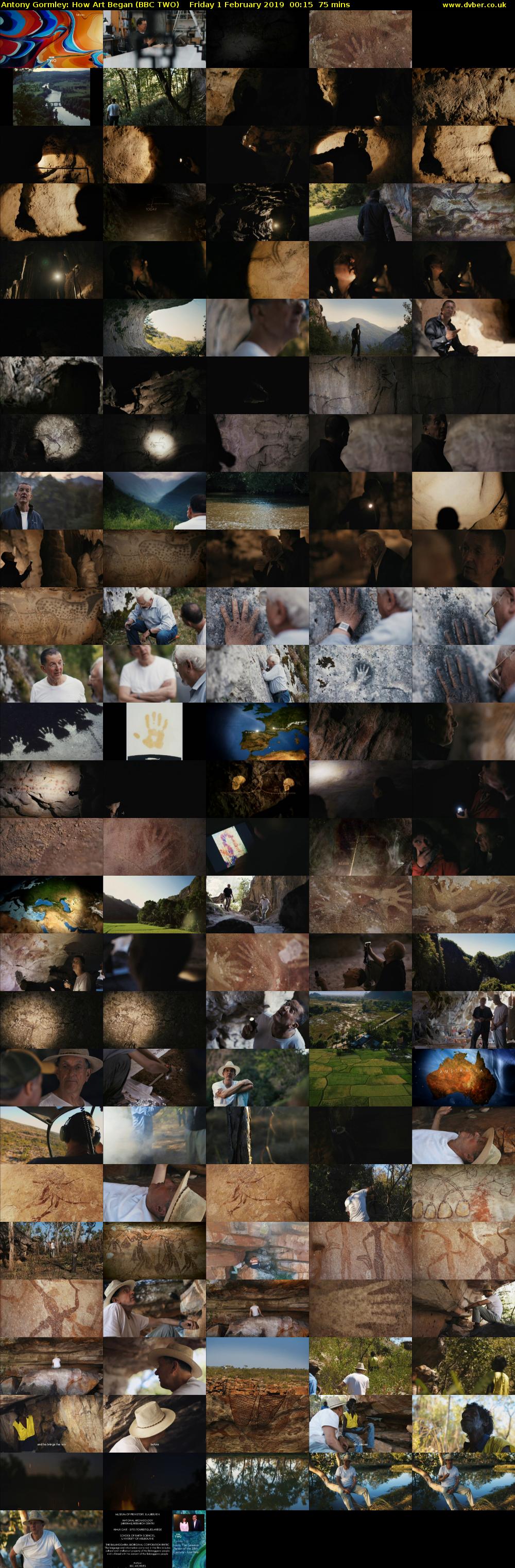 Antony Gormley: How Art Began (BBC TWO) Friday 1 February 2019 00:15 - 01:30