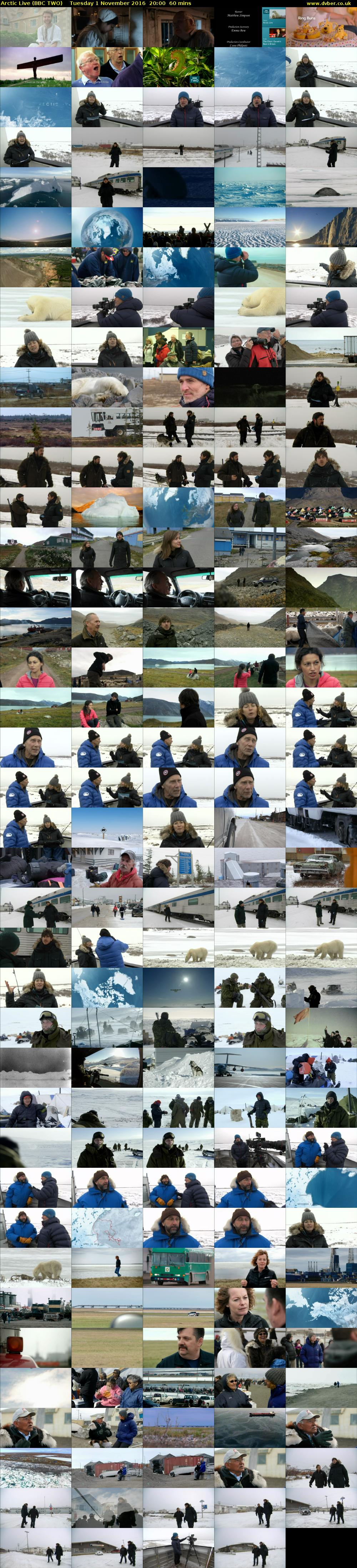 Arctic Live (BBC TWO) Tuesday 1 November 2016 20:00 - 21:00
