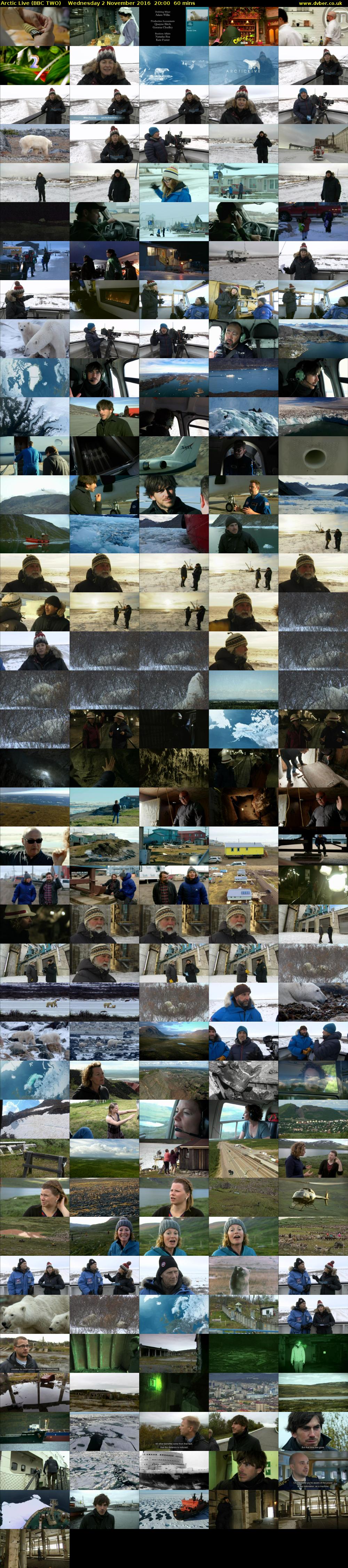 Arctic Live (BBC TWO) Wednesday 2 November 2016 20:00 - 21:00