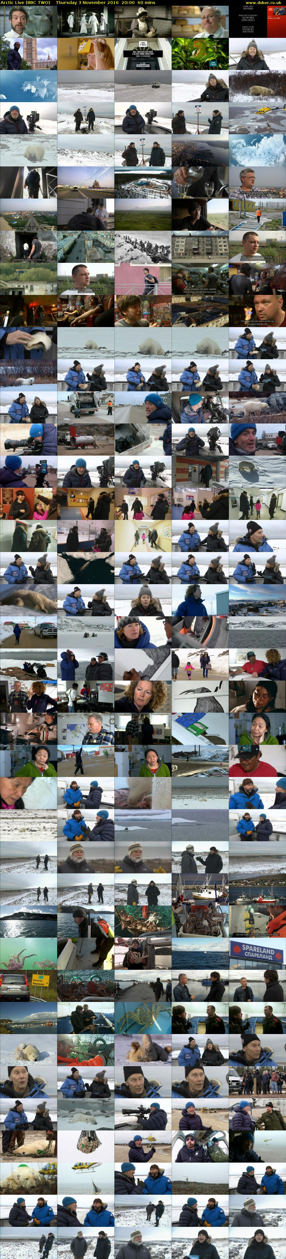 Arctic Live (BBC TWO) Thursday 3 November 2016 20:00 - 21:00