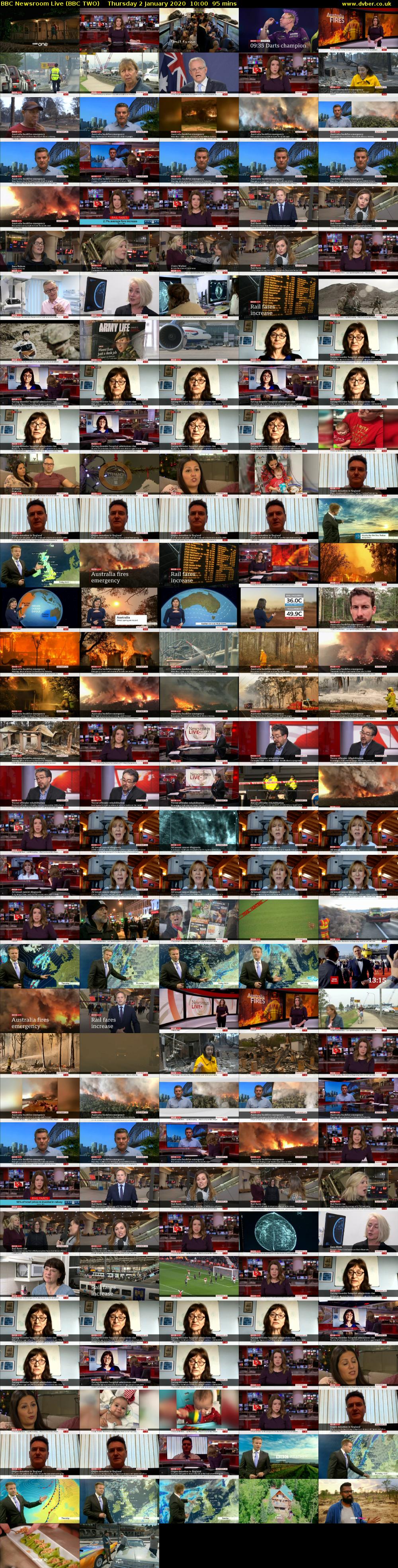 BBC Newsroom Live (BBC TWO) Thursday 2 January 2020 10:00 - 11:35