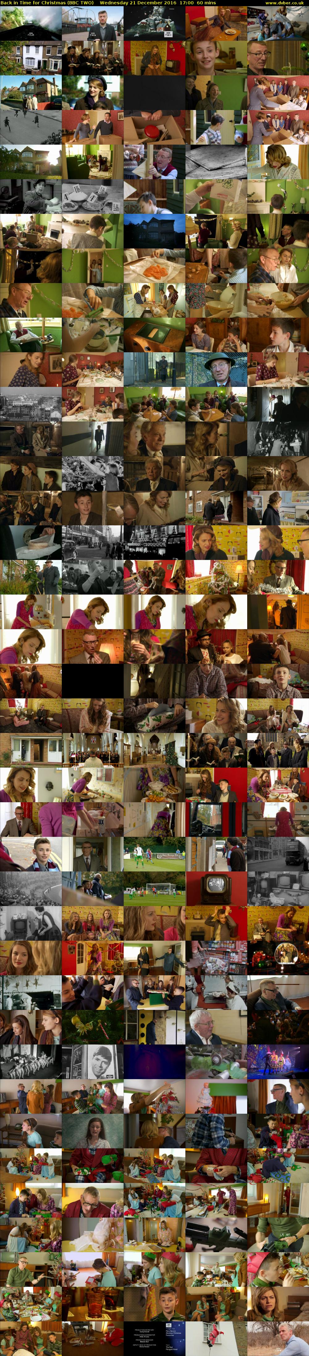Back in Time for Christmas (BBC TWO) Wednesday 21 December 2016 17:00 - 18:00