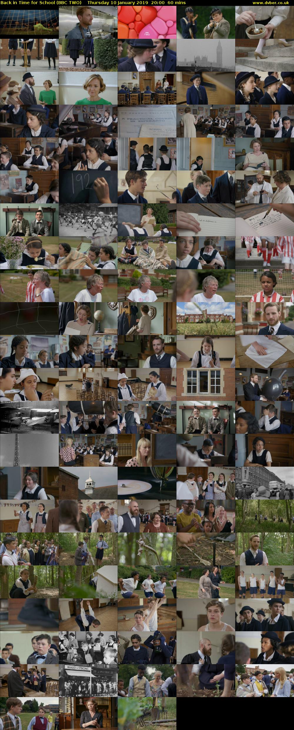 Back in Time for School (BBC TWO) Thursday 10 January 2019 20:00 - 21:00