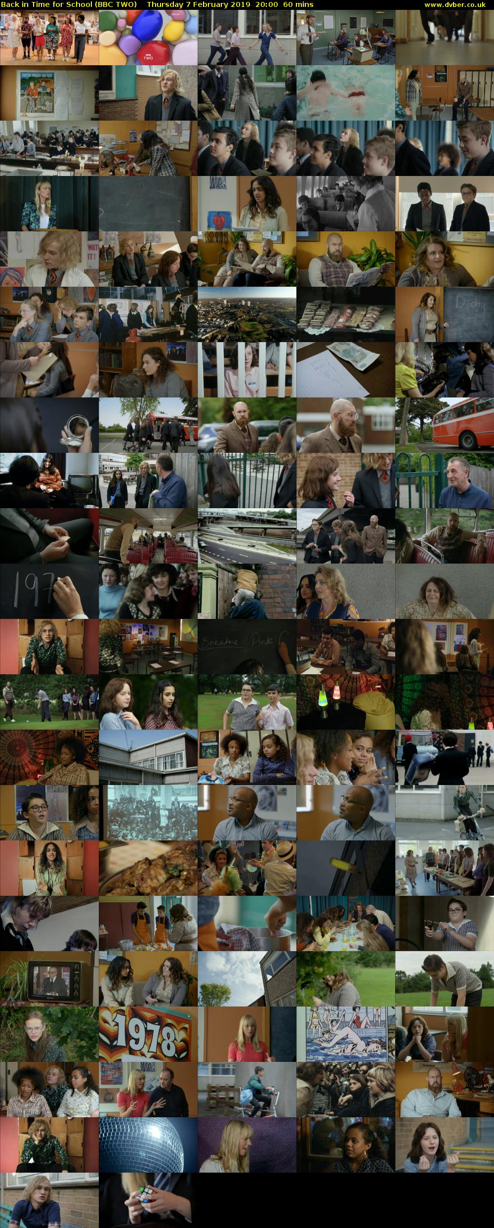 Back in Time for School (BBC TWO) Thursday 7 February 2019 20:00 - 21:00