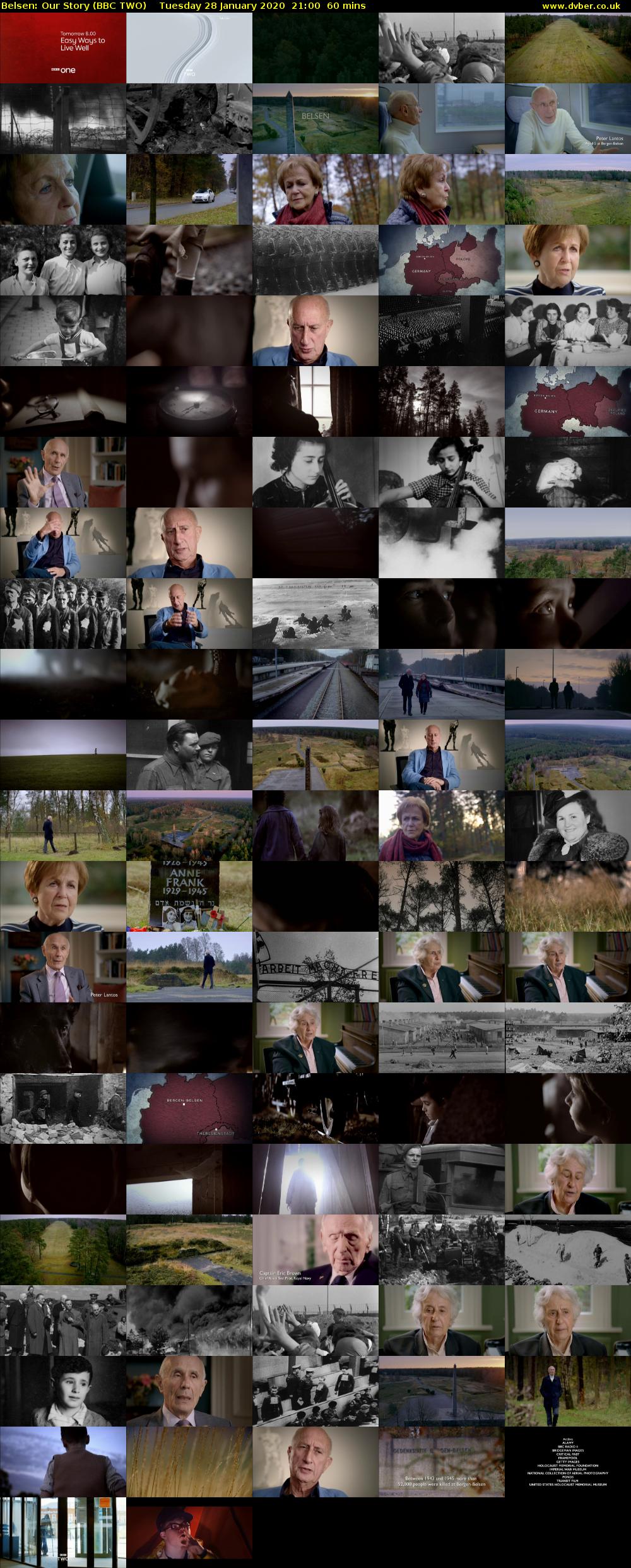 Belsen: Our Story (BBC TWO) Tuesday 28 January 2020 21:00 - 22:00
