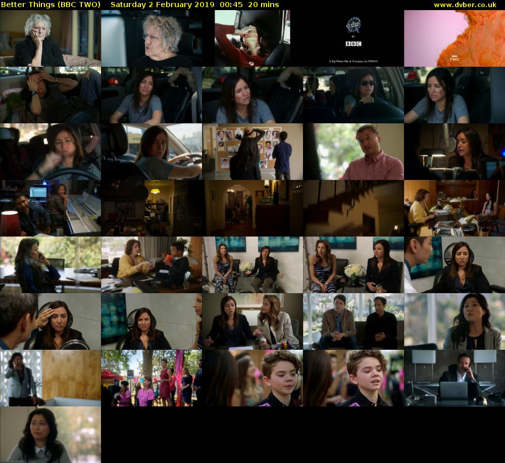 Better Things (BBC TWO) Saturday 2 February 2019 00:45 - 01:05