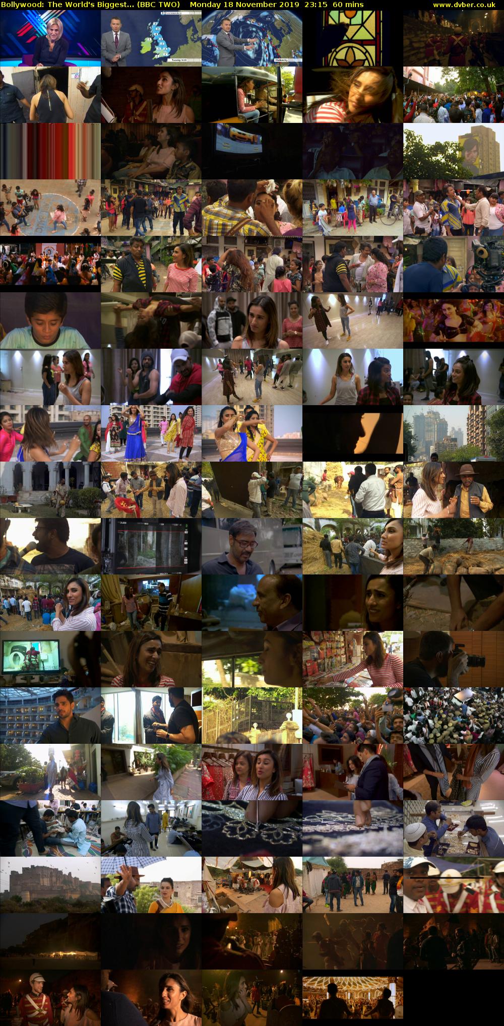 Bollywood: The World's Biggest... (BBC TWO) Monday 18 November 2019 23:15 - 00:15