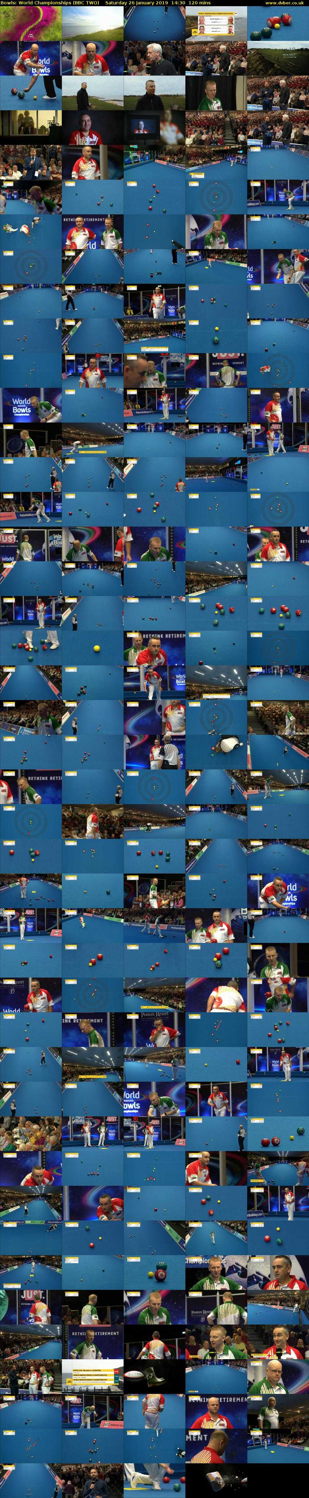 Bowls: World Championships (BBC TWO) Saturday 26 January 2019 14:30 - 16:30