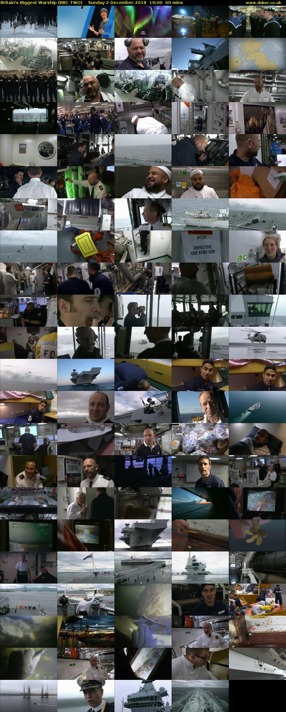 Britain's Biggest Warship (BBC TWO) Sunday 2 December 2018 19:00 - 20:00