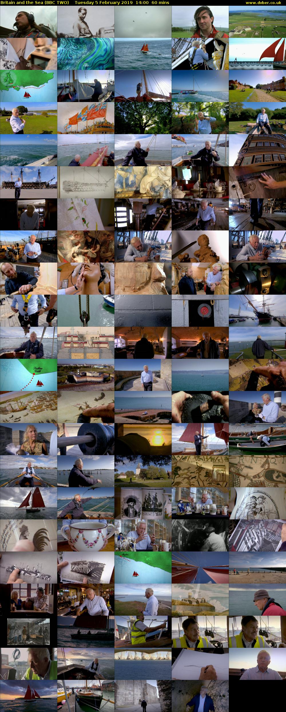 Britain and the Sea (BBC TWO) Tuesday 5 February 2019 14:00 - 15:00